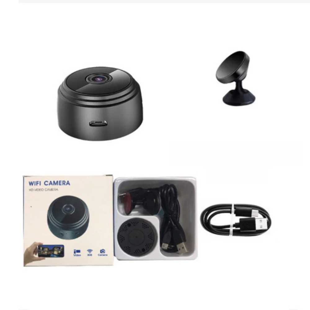 Micro enregistreur vidéo Mini caméra conception sans fil détection de mouvement caméra de conversation bidirectionnelle système d'alarme de Vision nocturne caméra sans fil 1 Micro enregistreur vidéo Mini caméra conception sans fil détection de mouvement caméra de conversation bidirectionnelle système d'alarme de Vision nocturne caméra sans fil 1