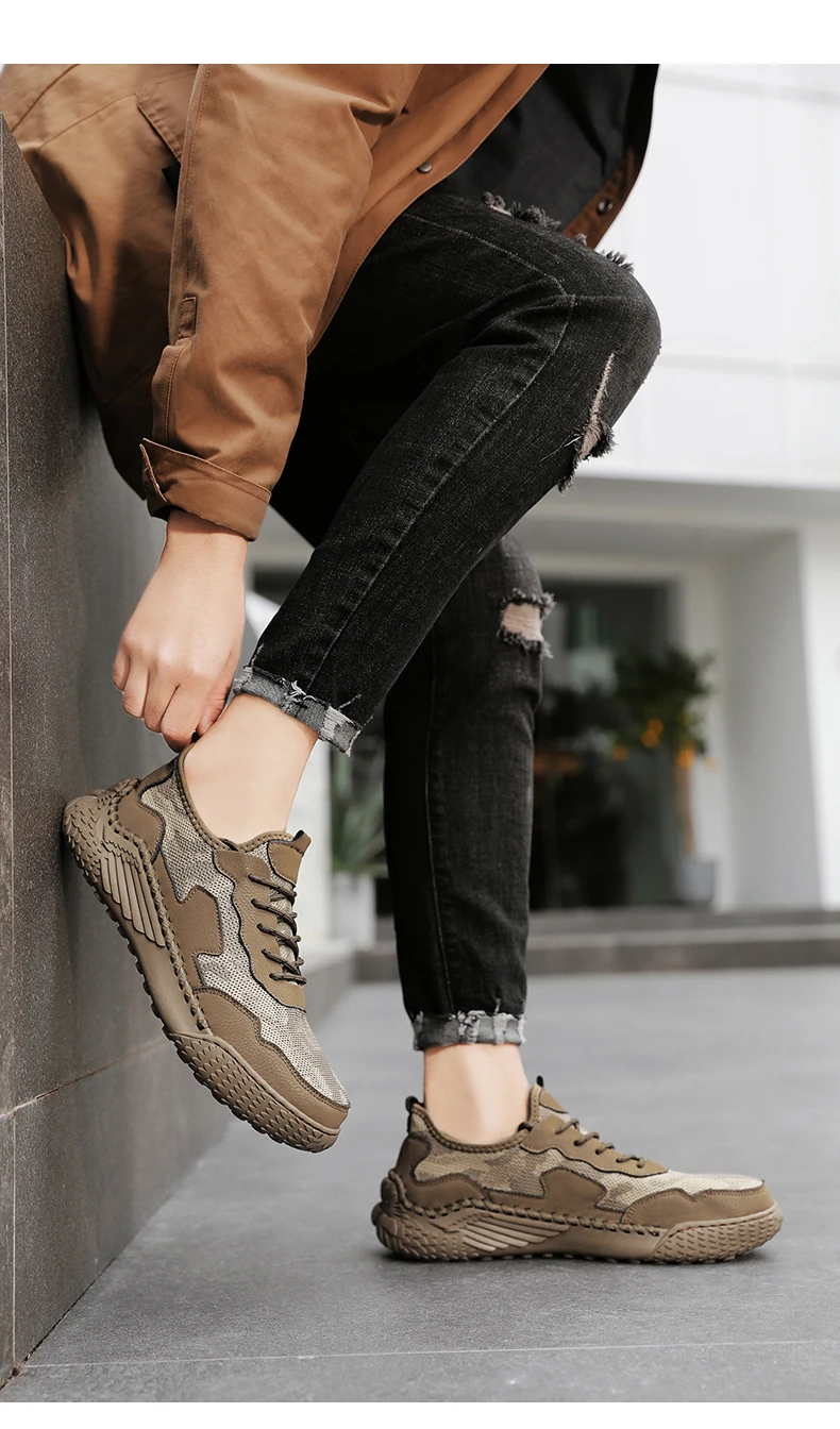 Modische Mesh-Sneaker, lässige Herrenschuhe, bequem, langlebig, atmungsaktiv, zart weich und nicht schädlich für die Füße_voghion.com
