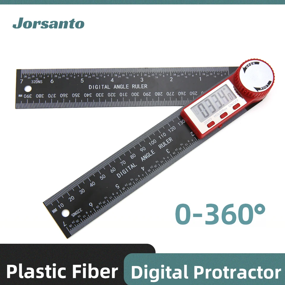 Digital Goniometer Electronic Protractor Angle Gauge Measurement Tool Multi Angle Ruler Woodworking Tools Meter Finder