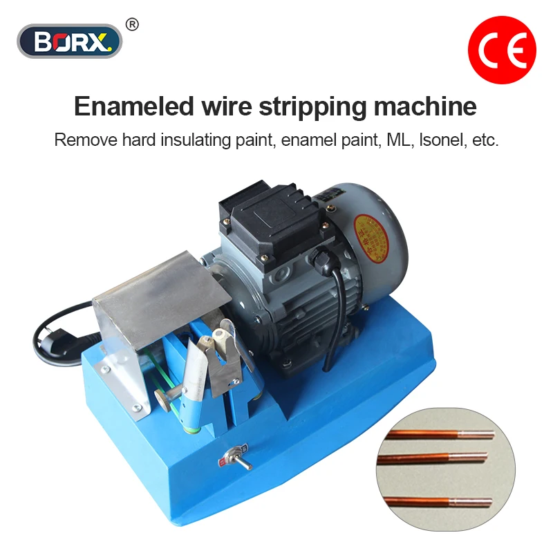 

220V/550W Enameled Wire Scraping Machine,more Than 3mm Copper Wire, Aluminum Wire, Peeling And Grinding Paint Stripping Equipmen