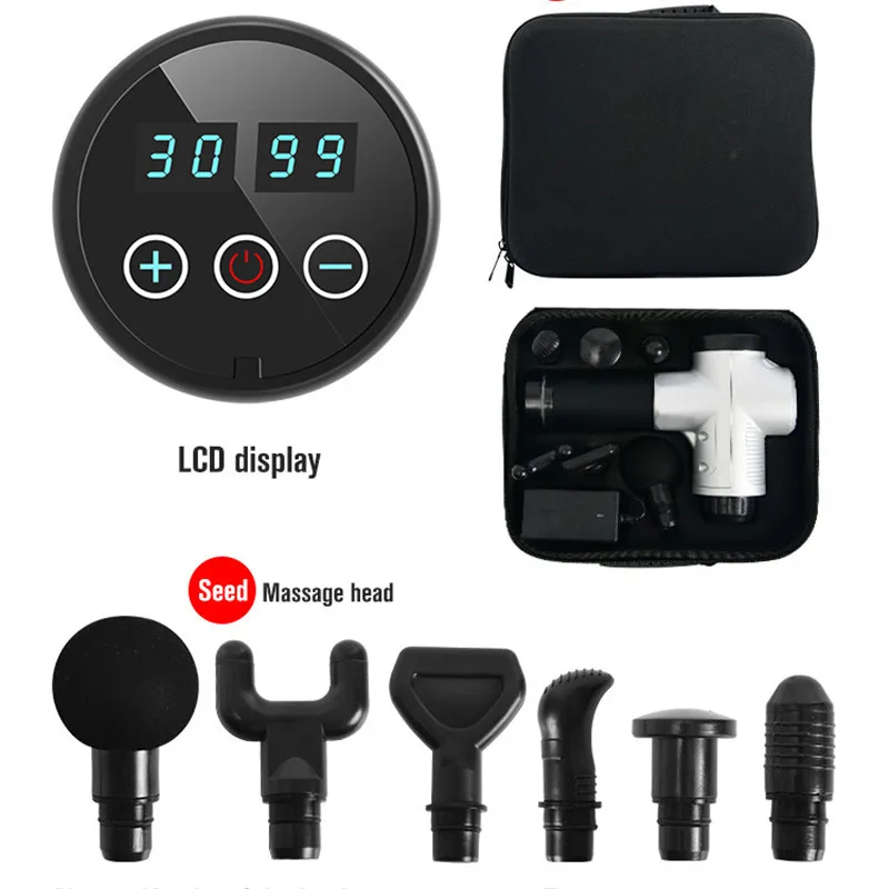 24 V elektrimassaaž Professionaalne valuvaigisti suure võimsusega lihasmasseerija keha lõdvestav näopüstoli varustus_voghion.com