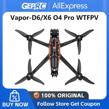 GEPRC Vapor-D6 O4 Pro WTFPV Drone DC TAKER H60_BLS 60A 4-in-1 ESC Vapor O4 Serie 6 pollici SPEEDX2 2407E 1750KV GEP-F722-HD V2