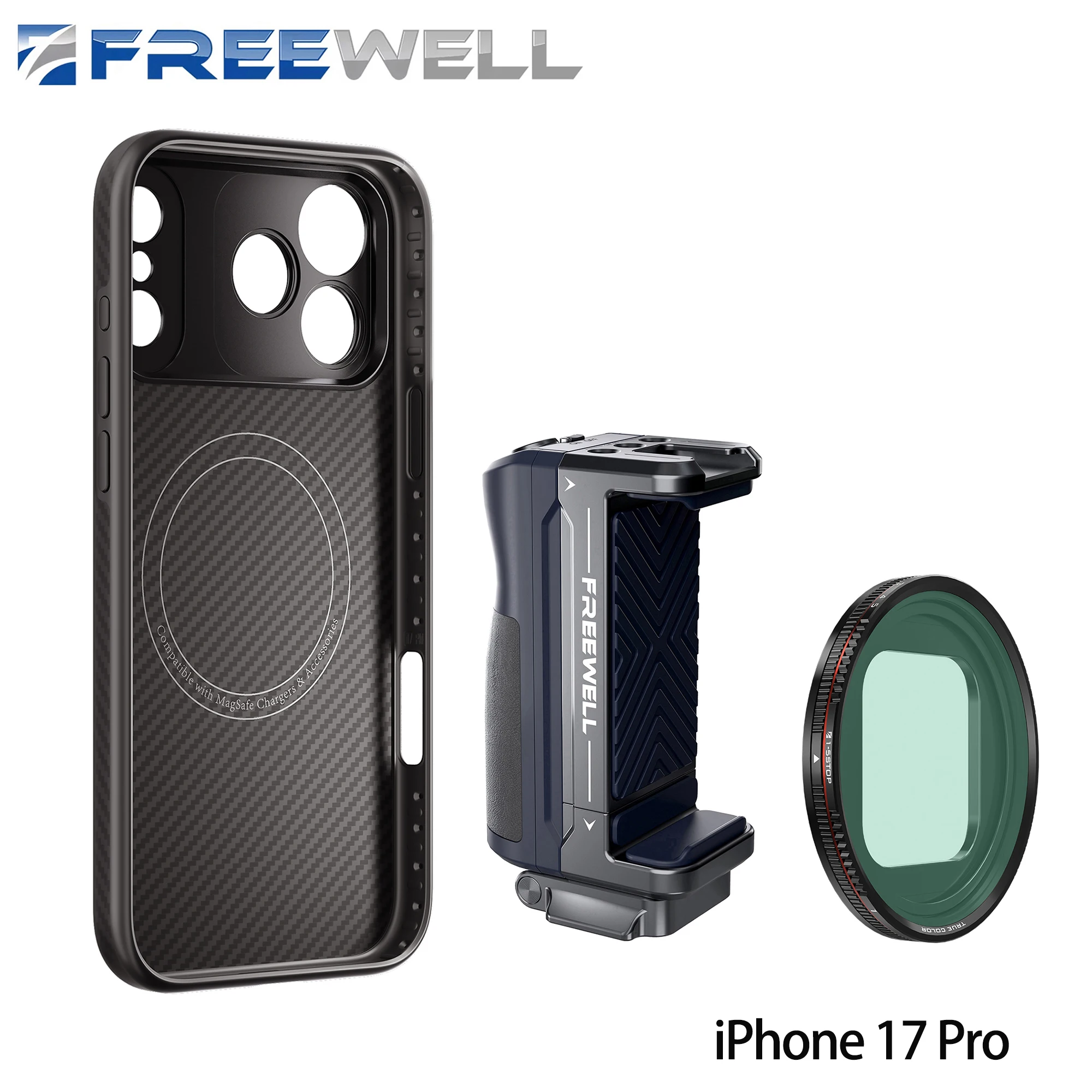 Freewell Phone Starter Kit VND Filters and 17MM Mount Phone Case