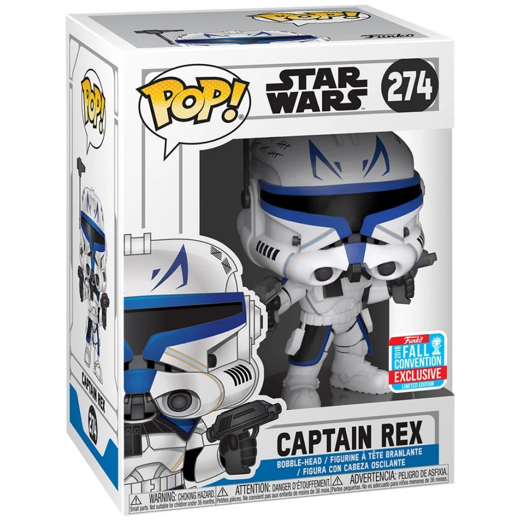 Funko POP Star Wars Captain Rex 274# Vinyl Figure Fall