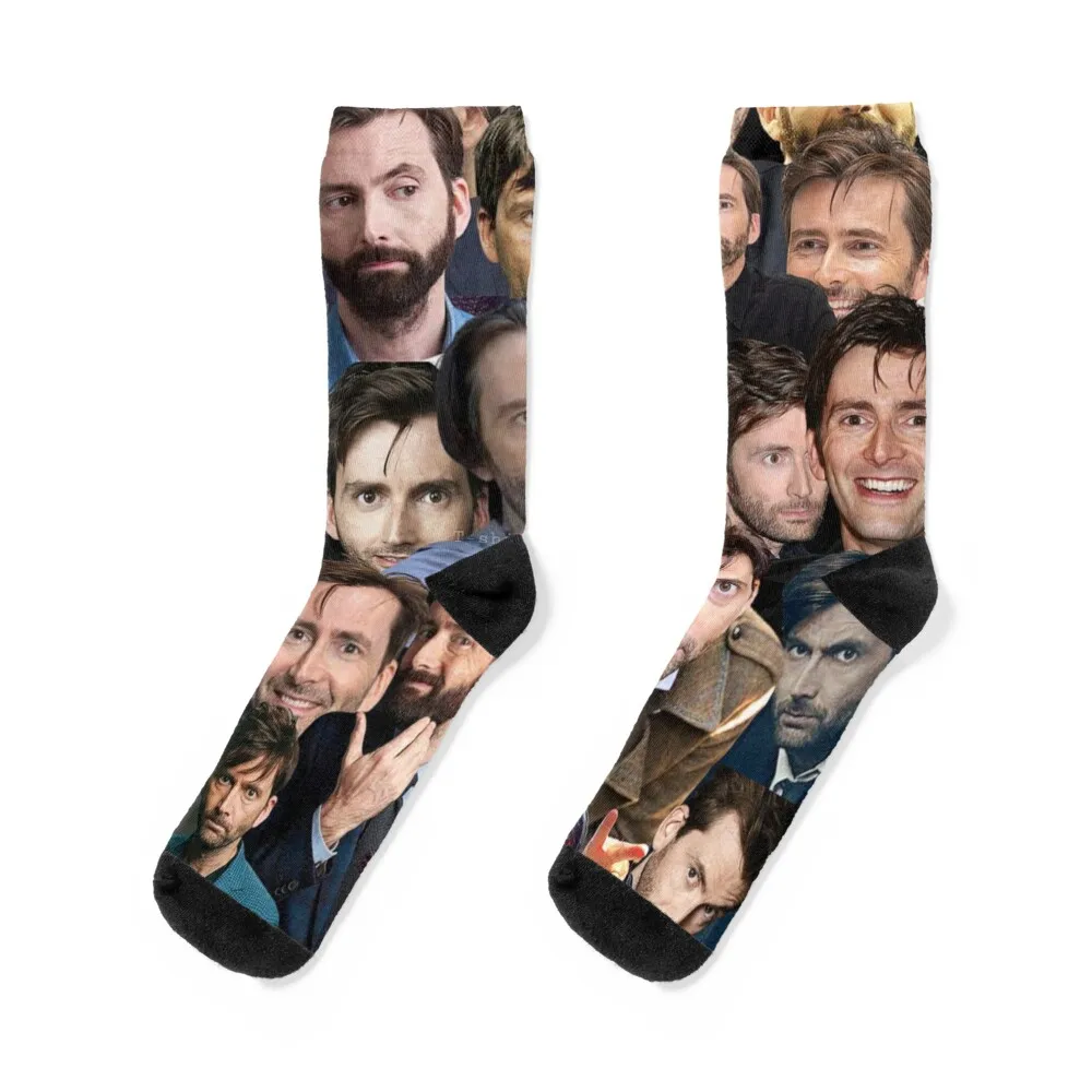 

david tennant photo collage Socks Stockings compression sports stockings Socks Men's Women's