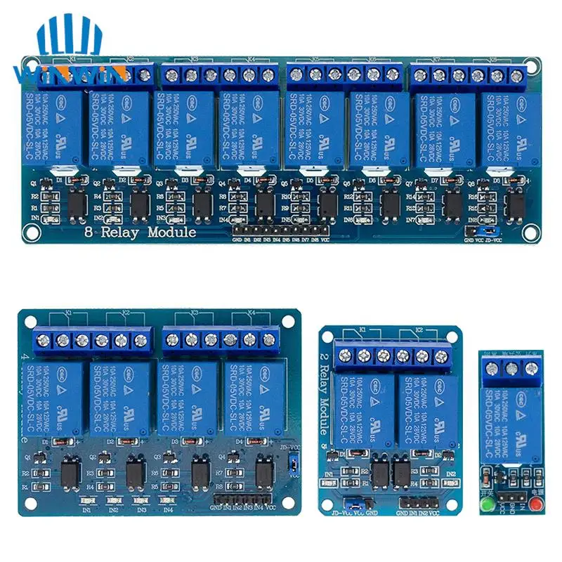 Modulo Relè 4 Canali DC 12V - Con Accoppiatore Ottico, Per Arduino, STM32, PIC - Foto 10