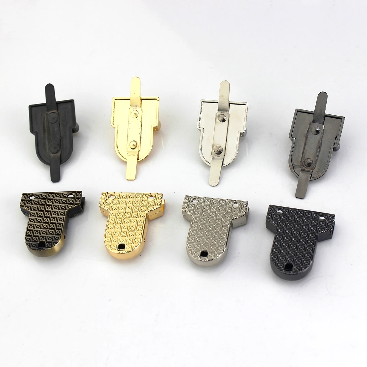 Enhanced Metal Press Lock for Bags and Leather Crafts