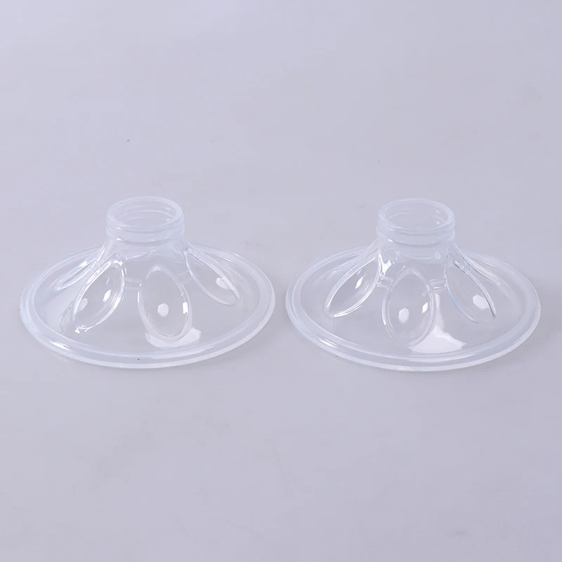 2Pcs Baby Soft Safety Liquid Silicone For manual/electric Breast Pumps Silicone Generic Breastfeeding images - 6