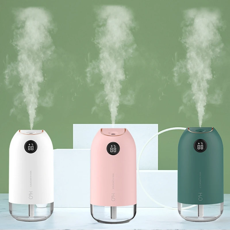 

500ml Mini Cool Humidifier Desktop Humidifier for Bedroom Office Dropship
