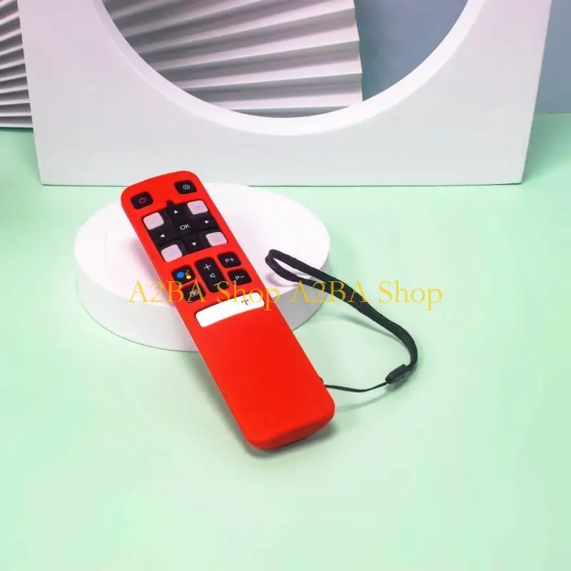 A2BA 리모컨 RC802v Fmr1 Flr1 Fnr1 TCL 55p8s 55ep630, 실리콘 커버