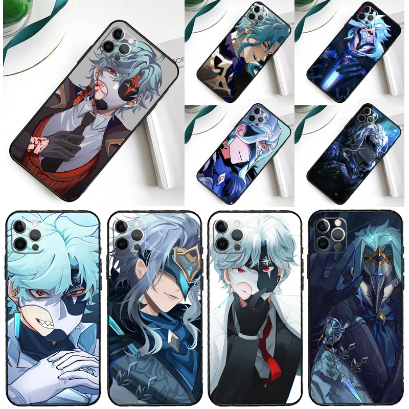 Genshin Impact Dottore Themed Phone Case - Premium Back Cover