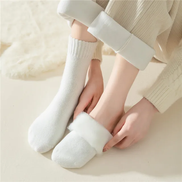 Ever Bloom Calzini Da Donna Per Inverno E Natale, Con Fodera