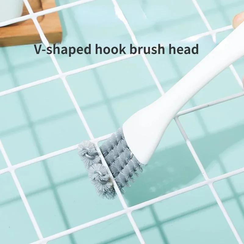 Multifunctional Kitchen Stove Cleaning Gap Brush Barbecue Grid Cleaning Small Brush Kitchen Gadget
