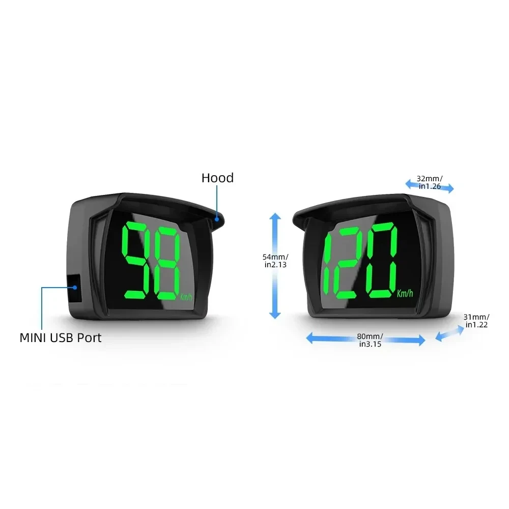   ÷ ӵ  HUD GPS, 2.8 ġ  Ʈ  ӵ 跮 ð , ڵ  , Y03
