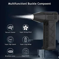 Mini Turbo Jet Fan 130000RPM Electric Air Blower Handheld Duct Fan Violent Fan for Computer Keyboard Outdoors Car Home 2