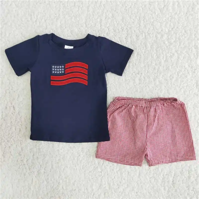 Boys July 4th Star Outfit 2