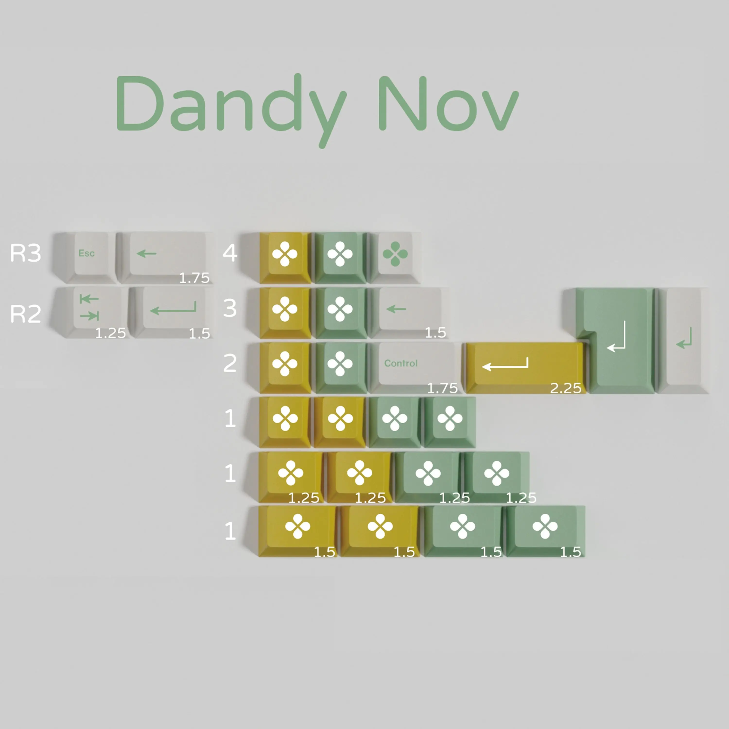 PBT GMK Dandy Keycaps 세트 체리 프로파일 염료 승화 GMK 클론 키 캡 MX 스위치 기계식 키보드 분할 스페이스 바