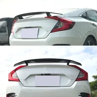 JDM GT Style Universal Rear Wing Trunk Spoiler Air Deflector Dam Tail Decoration For 99% Sedan Cars Tuning Accessories 2