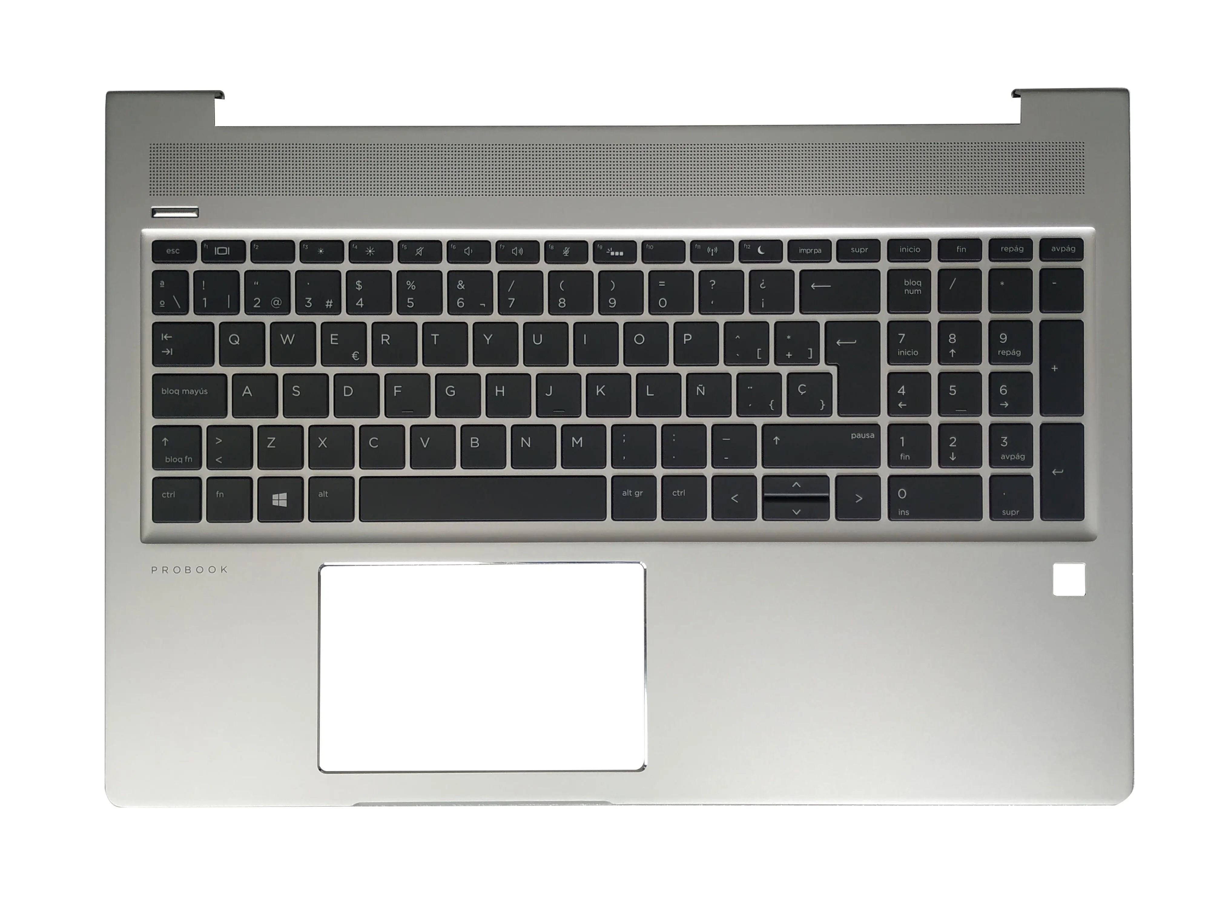 Laptop com Tampa Superior do Palmrest Teclado Espanhol e Latino hp Probook 15 450 g6 455 g6 455r g6 450 g7 455 g7 455r g7 Novo - Imagem 6