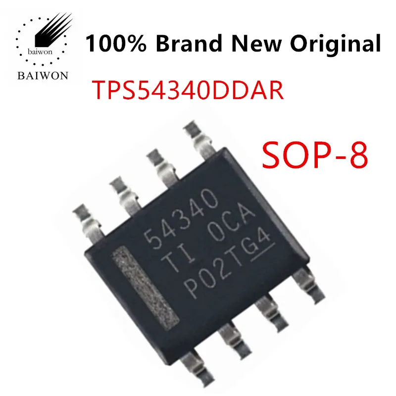 

100% Original IC Chips TPS54340DDA/DDAR 54360 54560 7A7001 56428 56628 54627 SOP8 Switching Regulator