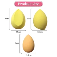 8Pcs Makeup Sponge Powder Puff Dry and Wet Combined Beauty Cosmetic Ball Powder Puff Bevel Cut Make Up Sponge Foundation Tools 5