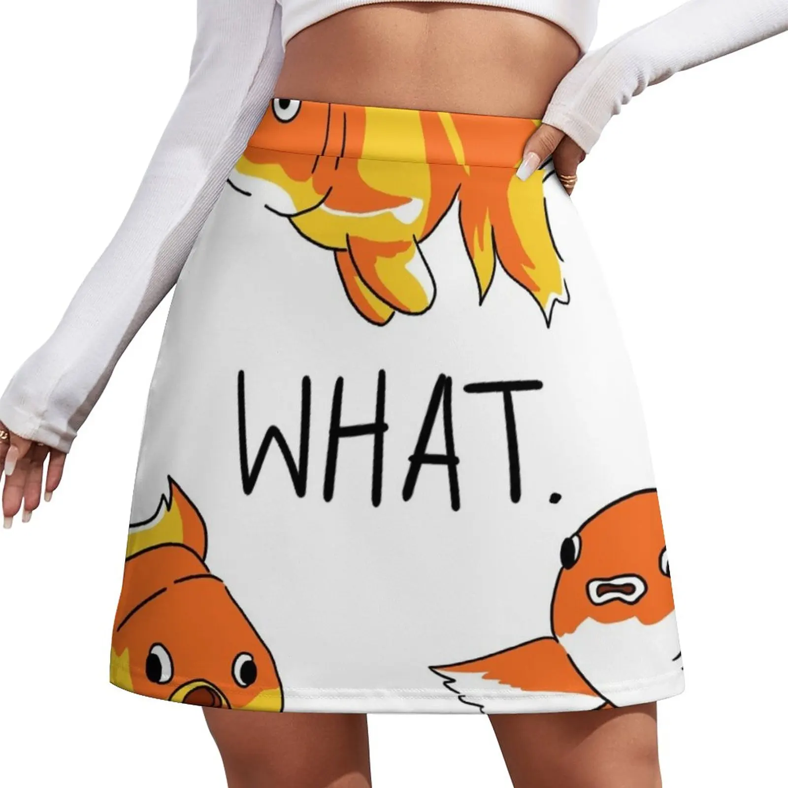 

Goldfish Mini Skirt Short skirt woman dress