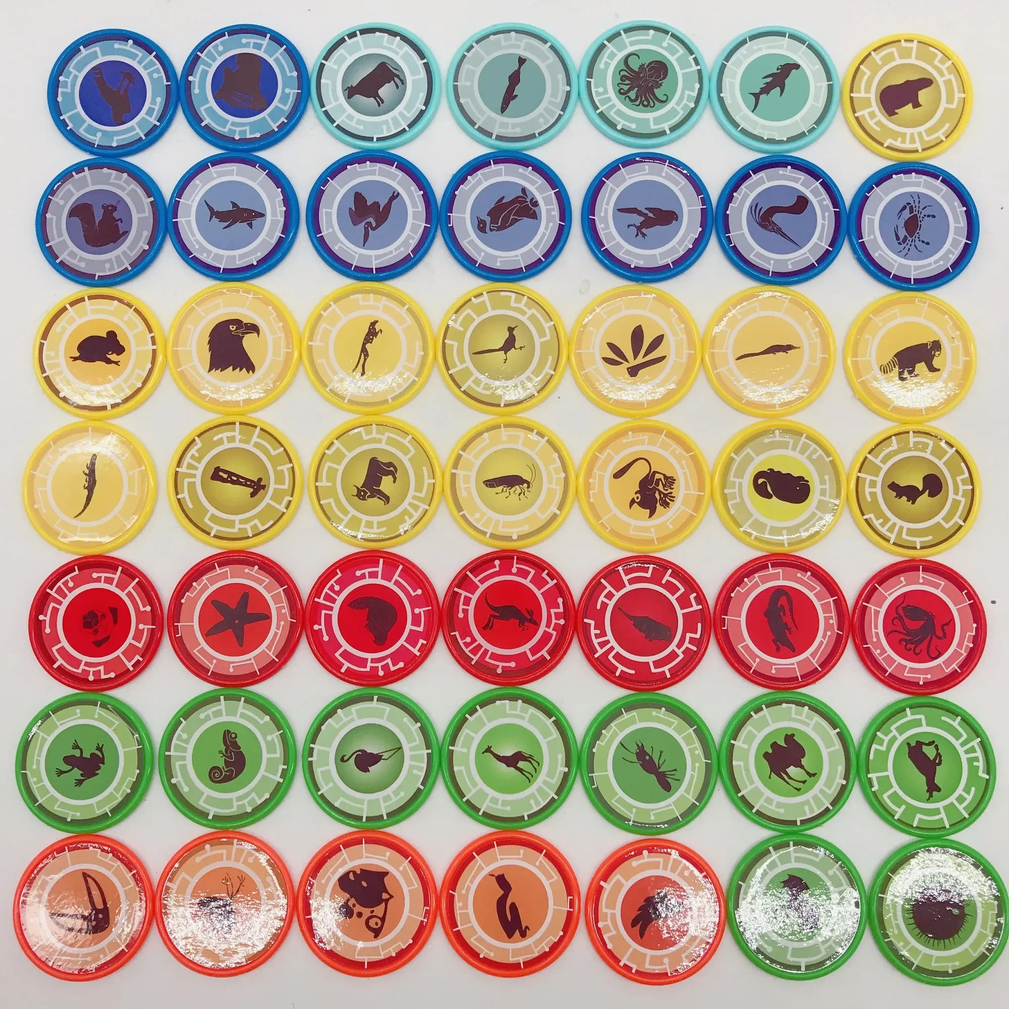 Original 15/140 Stück Wild Kratts Spielzeug Kreatur Power Discs Figuren Kinder Geschenke Spielzeug Super Power Energy Card Spielzeug zufällig geliefert