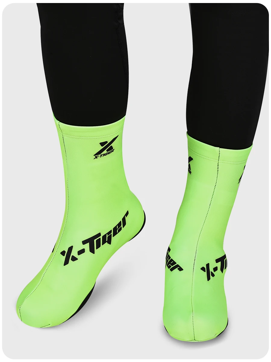 X-TIGER Winter-Radschuhüberzüge, Wärme, winddicht, Fahrrad-Reitstiefelüberzüge, mehrfarbig, für Damen und Herren – Detail 11