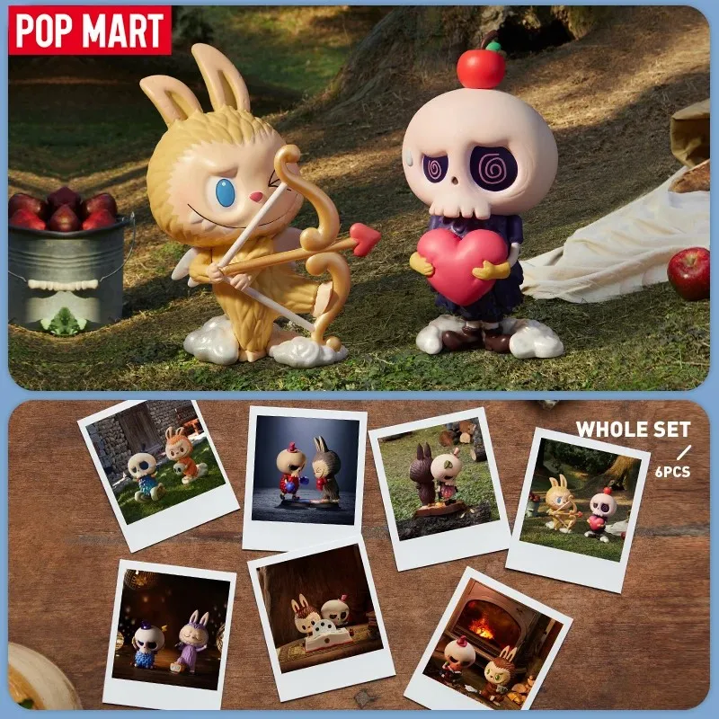 

POP MART THE MONSTERS Mischief Diary Series Blind Box Surprise Box Original Action Figure Cartoon Model Mystery Box Collection