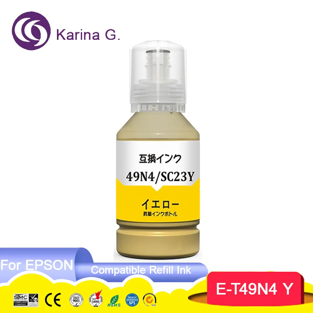 T49N T49N1 Premium Color Compatible Bulk Bottle Water Based Refill Sublimation I