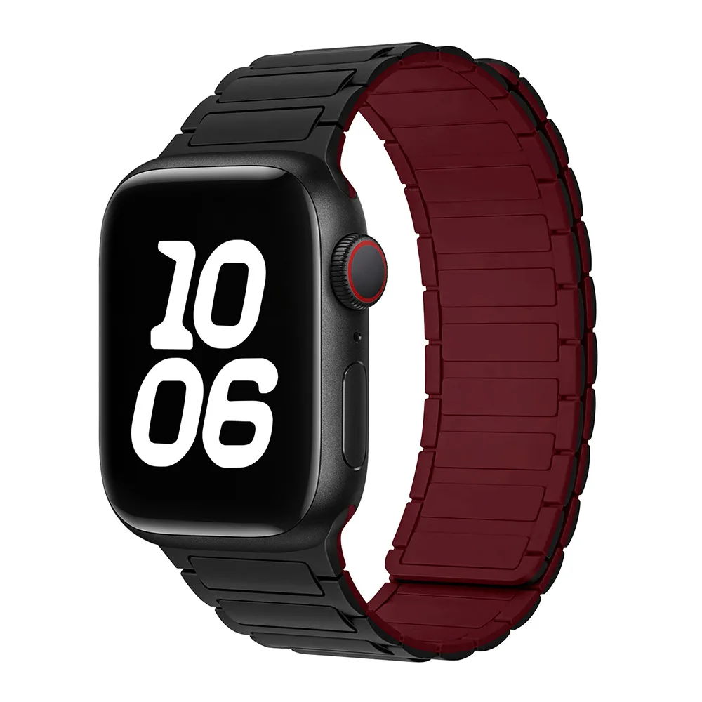Magnetic Loop Silicone Strap Bracelet