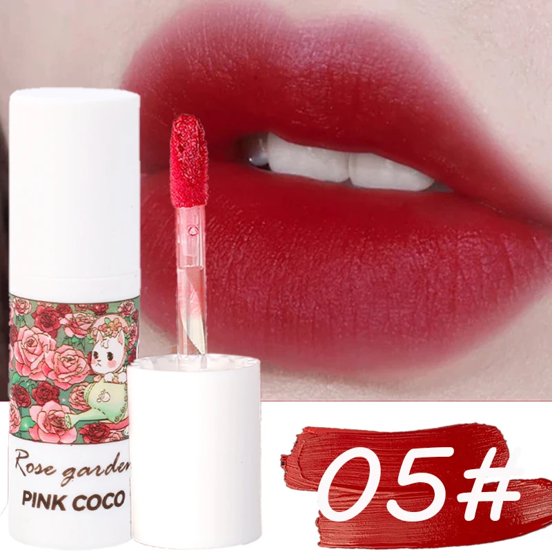 Matte Velvet Mousse Lipstick Lip Gloss Sexy Nude Red Non Marking Waterproof Long Lasting Liquid Lipstick Lips Makeup Cosmetic