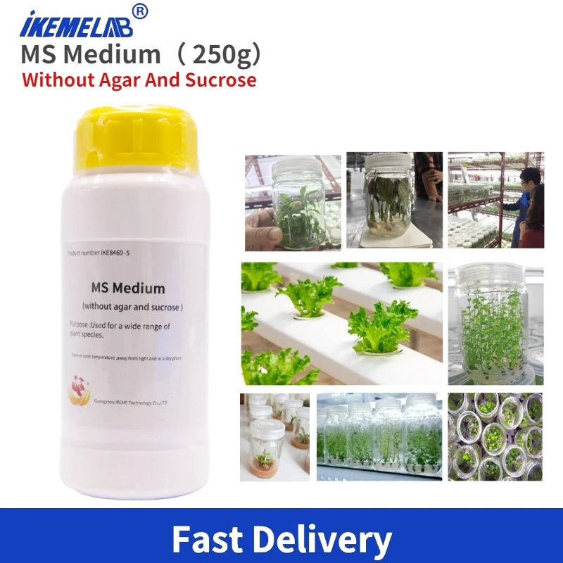 Lab MS Medium IKEME Lab MS Medium 250g Without Agar And Sugar Plant Tissue Culture