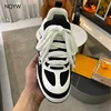 High-End Design 54 Top Version Men's Sneakers Color Matching Letters Thick Soled Women's Casual Mesh Breathable Board Shoes 1