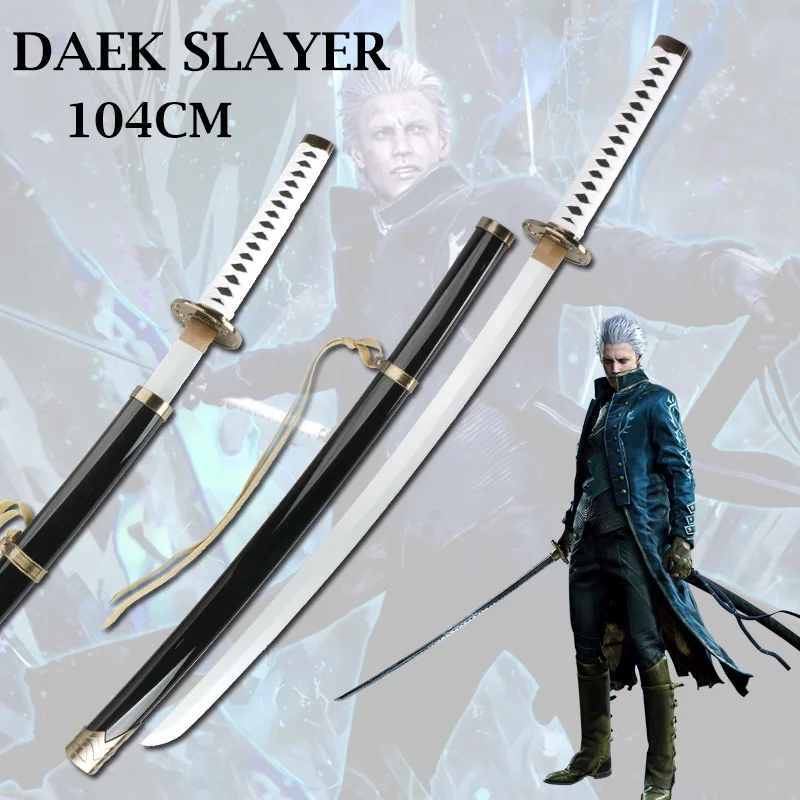 Dark Slayer Katana Nelo Angelo Armi Utilizzate Dal Personaggio Vergil Yamato 5 Armi Cosplay 1:1 Regali Per Feste Modello Originale