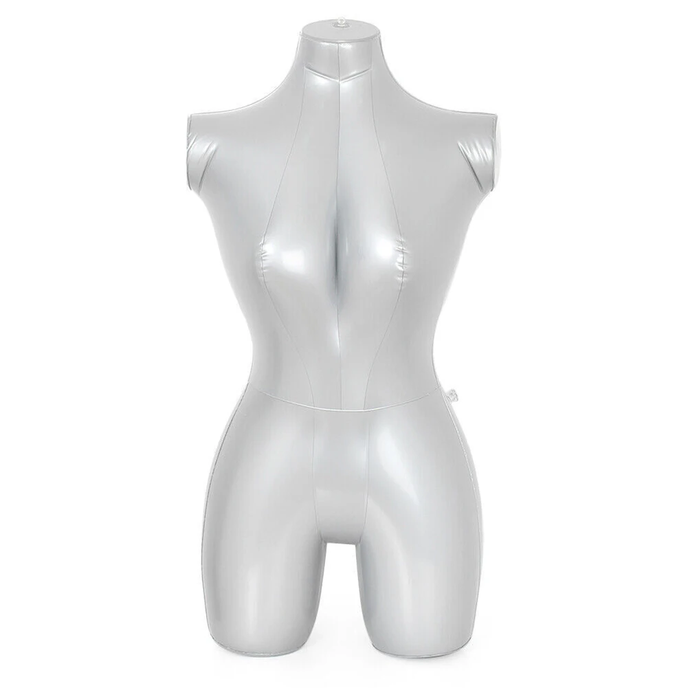 Woman Full Body With Arms Inflatable Mannequin Fashion Dummy Window Display Stand Torso Ladies Whole Body Modeling Tool