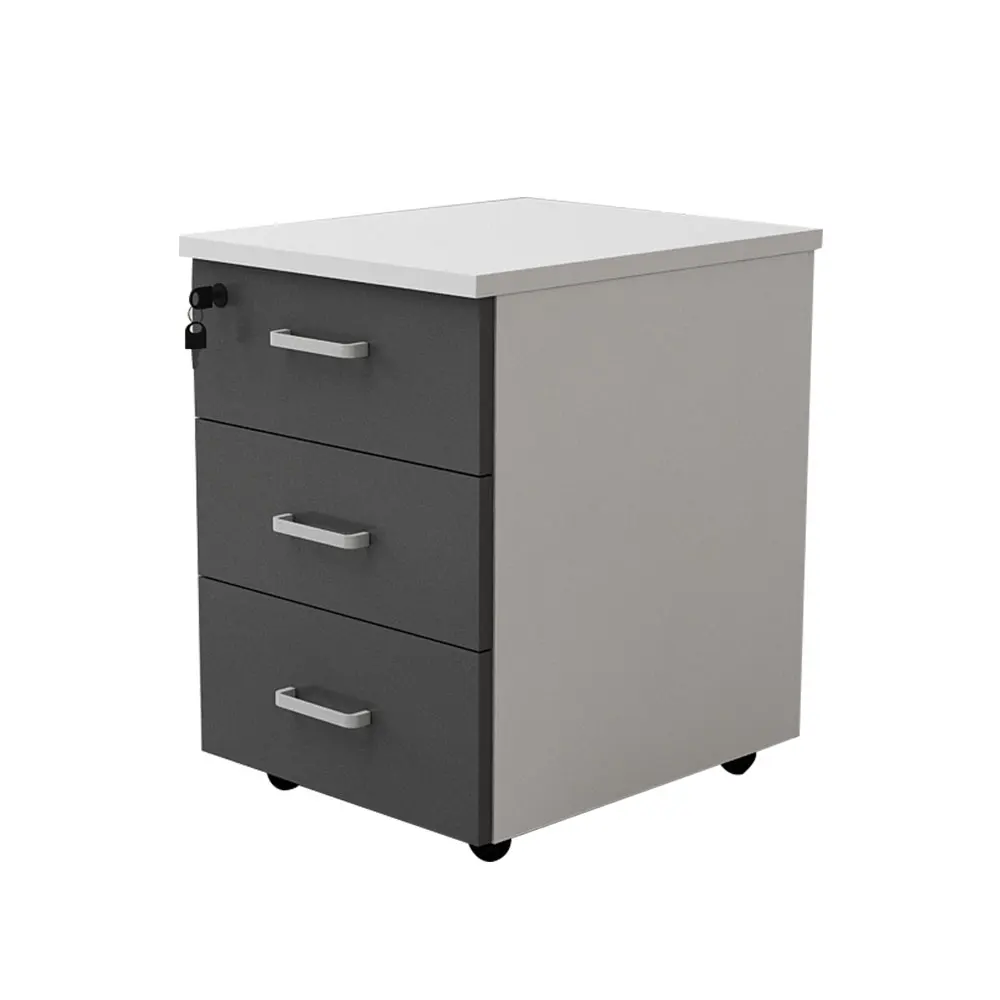 

Pqf Activity Low Cabinet File Locker Floor Mobile Wooden File Cabinet with Lock