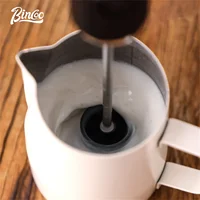 Bincoo nouveau mousseur à lait café fouet mélangeur électrique batteur à oeufs Mini mousseur poignée agitateur Cappuccino fabricant outils de cuisine 4