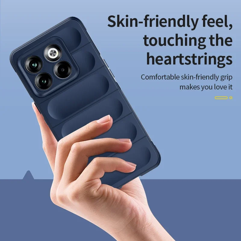 Cover Sottile In TPU Trasparente Per Oneplus 10T 5G - Custodia Antiurto Morbida, Paraurti E Antigraffio - 3