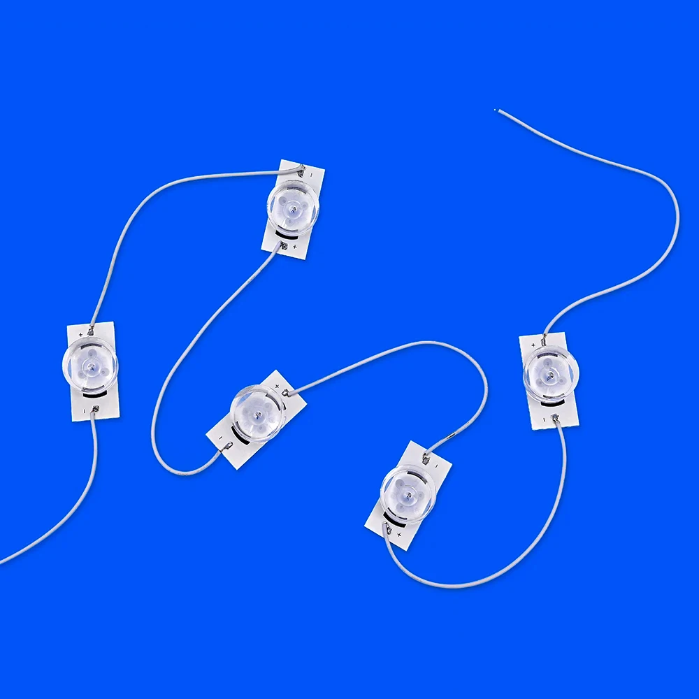 광학 렌즈 필터가 있는 3V 6V SMD 램프 비드, 32-65인치 LED TV 수리에 적합, 열 접착제, 2m 케이블 수리 부품 ..