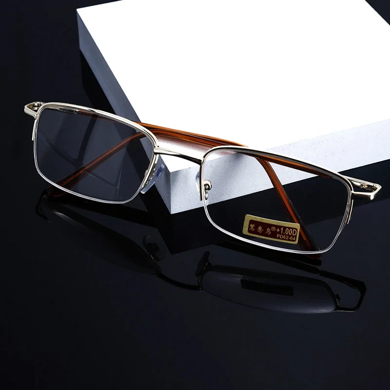 Men Glass Reading Glasses Presbyopic Eyewear0.5 0.75 1.0 1.25 1.5 2.0 2.25 2.5 2.75 3.0 3.25 3.5 3.75 4.0 4.5 5.0 Unisex