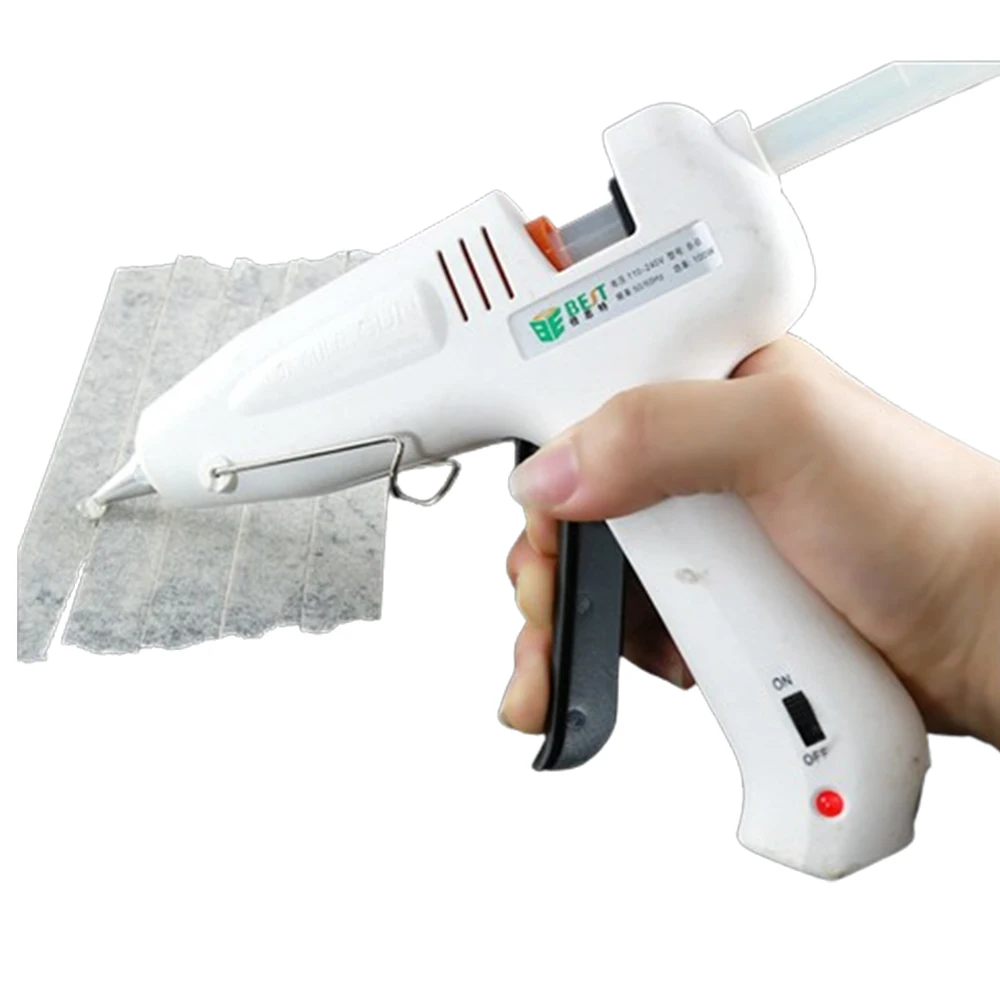 Hot Mlet Gun 40W/60W/80W/100W Electric Heat Gun Handware Tool Use 11mm Glue Sticks High Temp Heater Craft Repair Tool