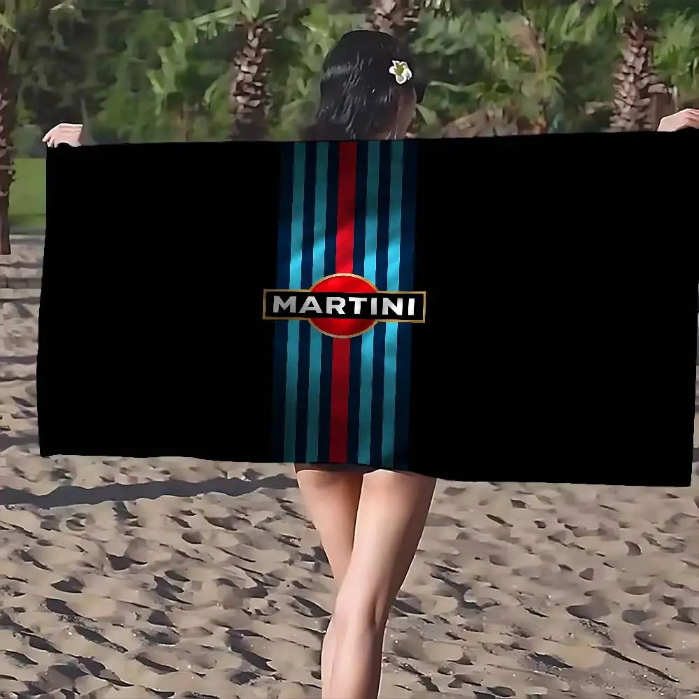 M-Martinis Racing Microfiber Blanket Quick Drying Beach Towels Oversized Printing Super Absorbent Pool Towel Blanket