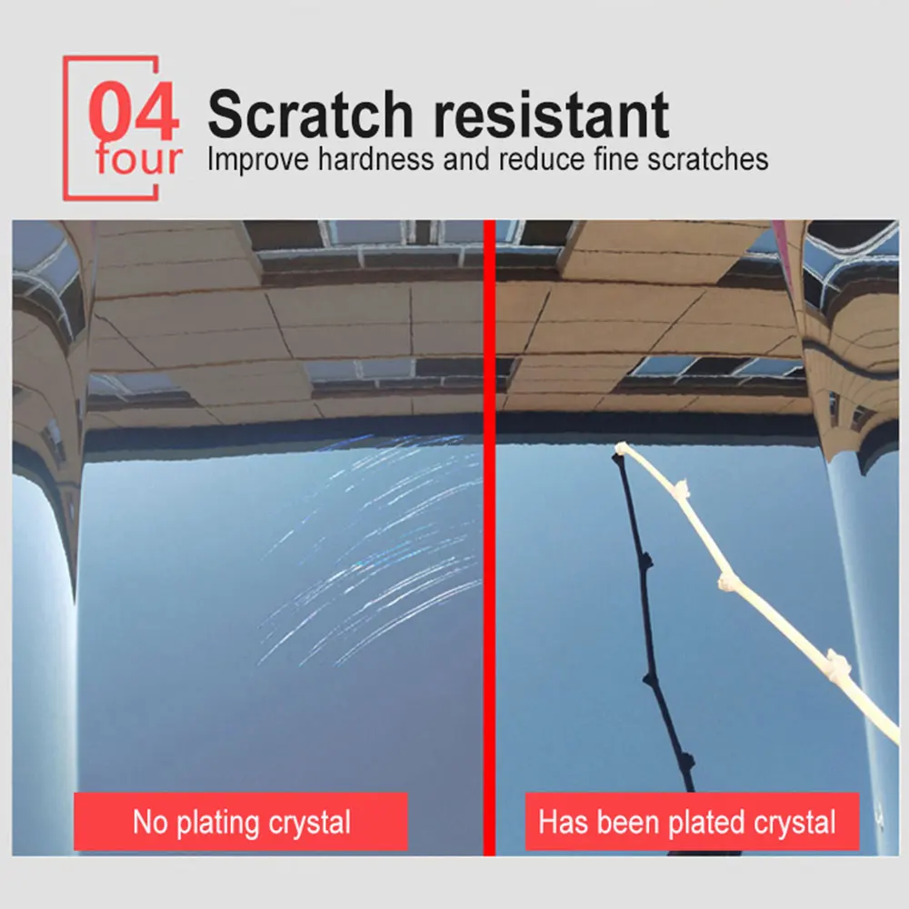 50ML 10H Car Liquid Glass Ceramic Hydrophobic Coating Motorcycle Paint Care Anti Scratch Auto Detailing Glasscoat Car Polish