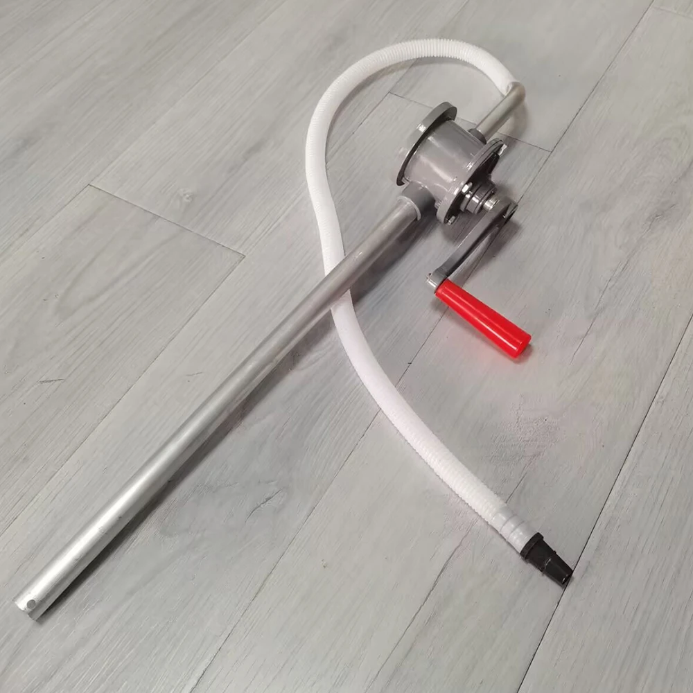 Aluminium Roterende Handkruk Olievat-trommelpomp voor Eenvoudig