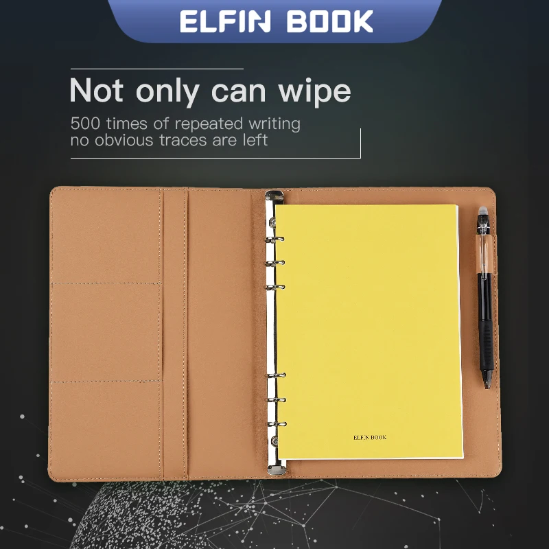 Elfin book X Endless Smart Paper Notebook Repeatable Scratchable App Backup Office Business Notebook Student Record Memo Notepad