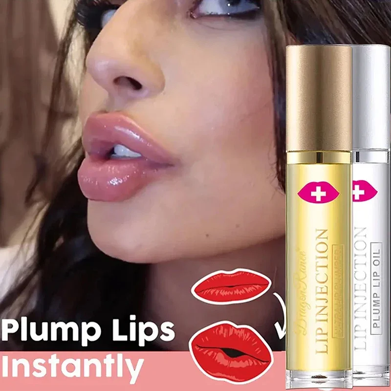 Lip Plump Serum Instant Lip Plumping Essential Oil Nourishing Antiwrinkle Moisturising Sexy Lip Care Gloss Serum Cosmetics lip plump serum