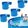1PC Swimming Pool Cup Holder No Punch Beer & Drink Holder Outdoor Water Sports Mobile Phone Organiser Pool Accessories