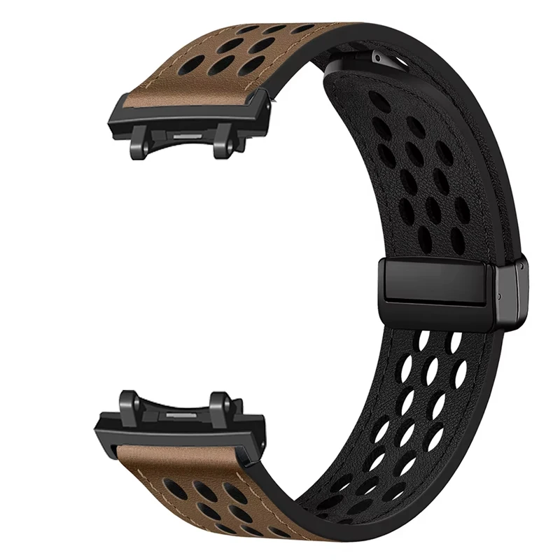Magnetic Leather Smartwatch Sport Bracelet Loop - Premium Replacement Strap