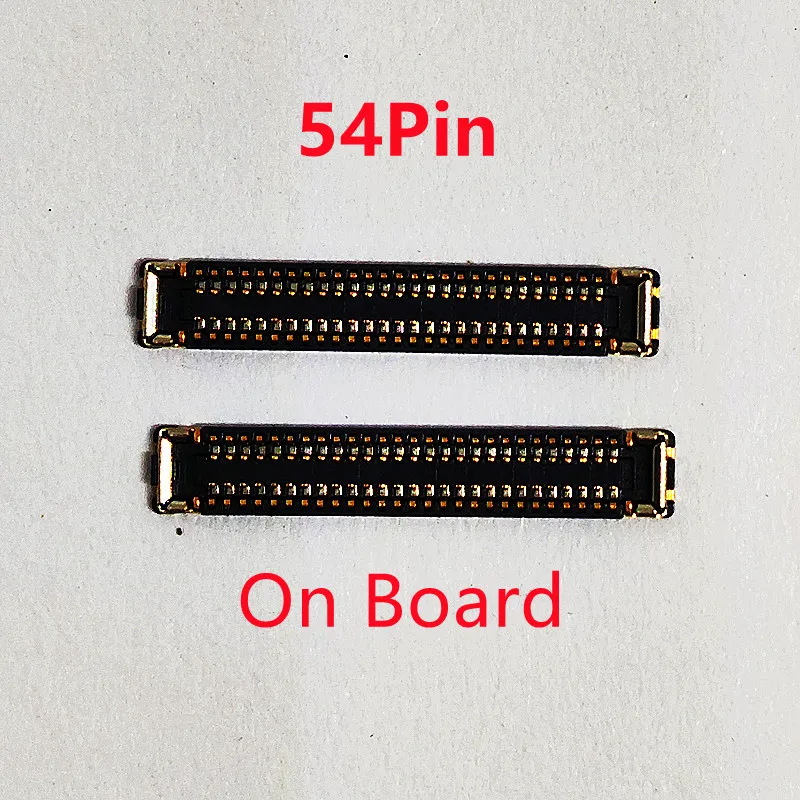 10-Pack LCD Display Screen Flex FPC Connectors, 54-Pin